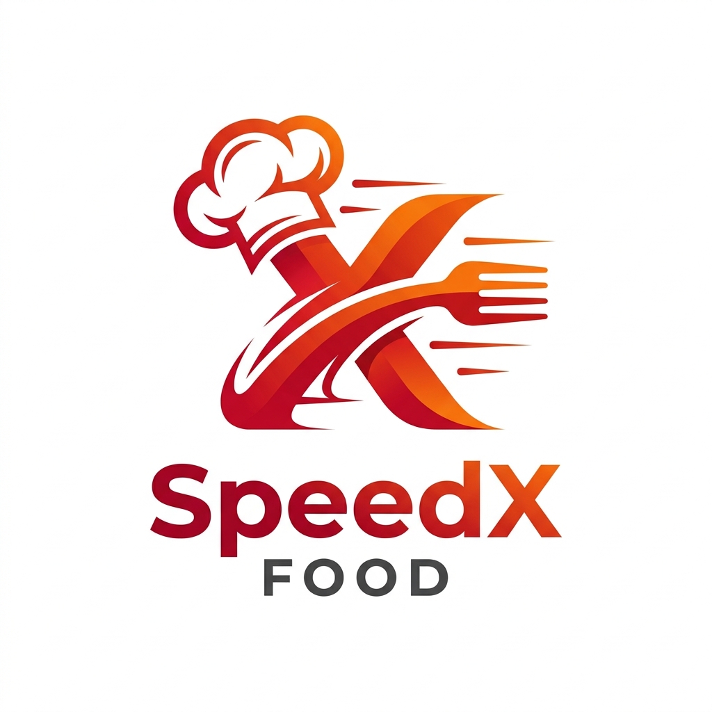 SpeedX Food Logo